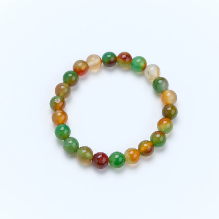 Yellow-Green Natural Stone Bracelet - Versatile Balance & Daily Vitality
