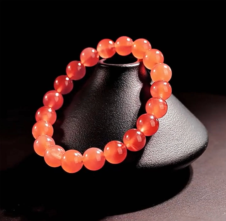 Agate & Bodhi Bracelet - Warm Zen, Feminine Balance & Gentle Guardian