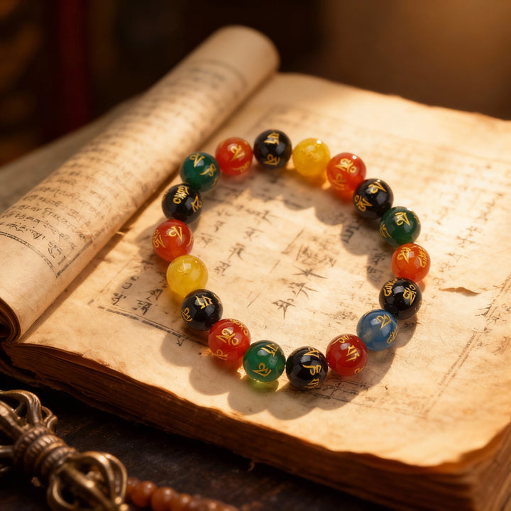 Agate Script Bracelet – Rhythm, Balance & Quiet Order