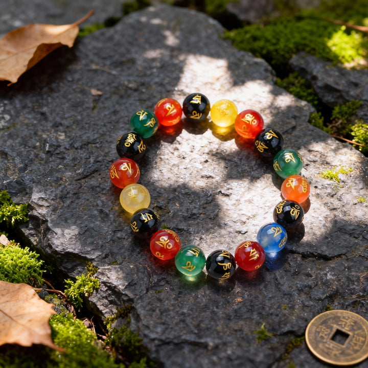 Agate Script Bracelet – Rhythm, Balance & Quiet Order
