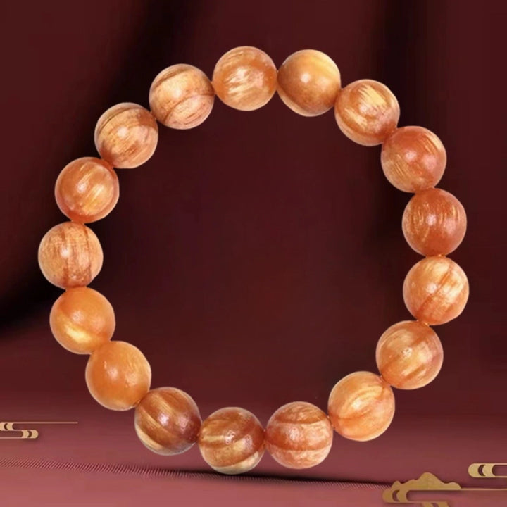 Amber Bracelet - Soothing the spirit, Embracing blessings, Supplementing Earth, Boosting fortune