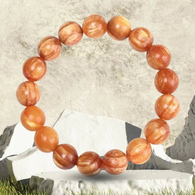 Amber Bracelet - Soothing the spirit, Embracing blessings, Supplementing Earth, Boosting fortune