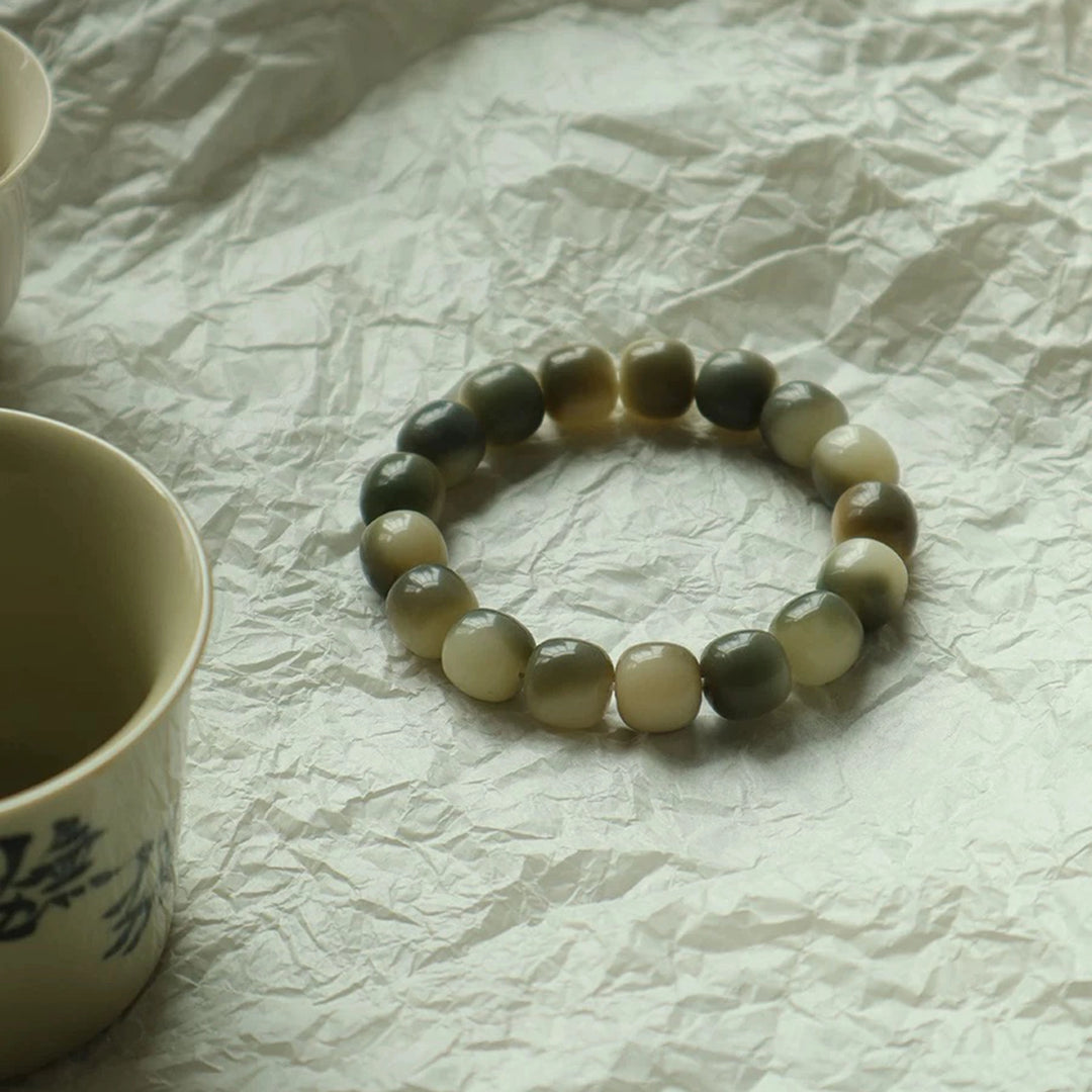 Genuine Bodhi Root Bracelet for Emotion Balance