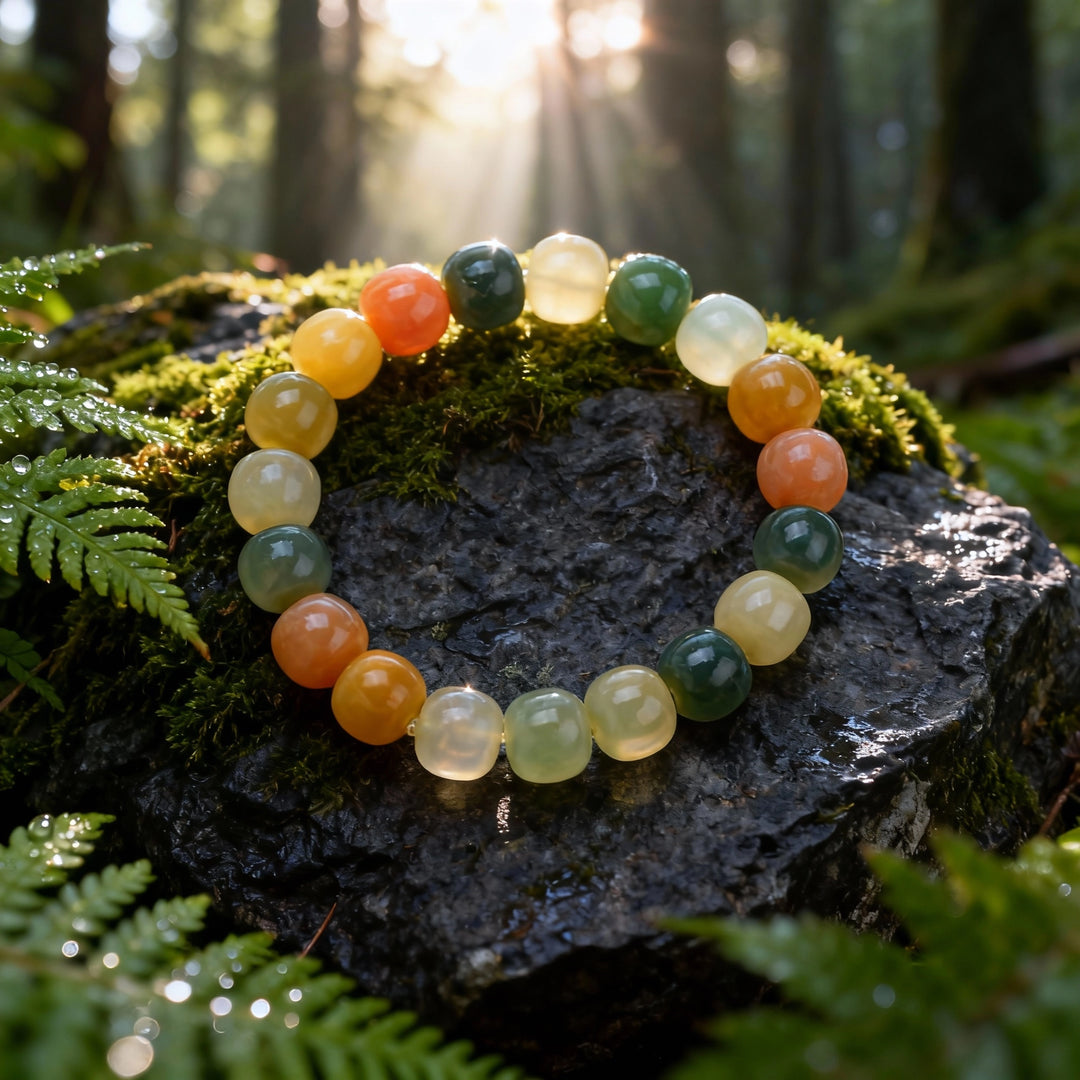 Natural Bodhi Root Bracelet - Pure Tranquility, Zen & Mind Calming