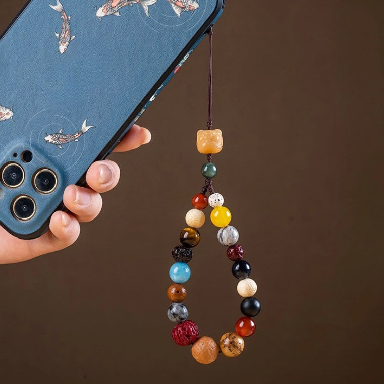 Multi-materials Five Elements Harmony Bracelet - Harmonizing the energy field, Embracing blessings, Supplementing the Five Elements, Boosting fortune