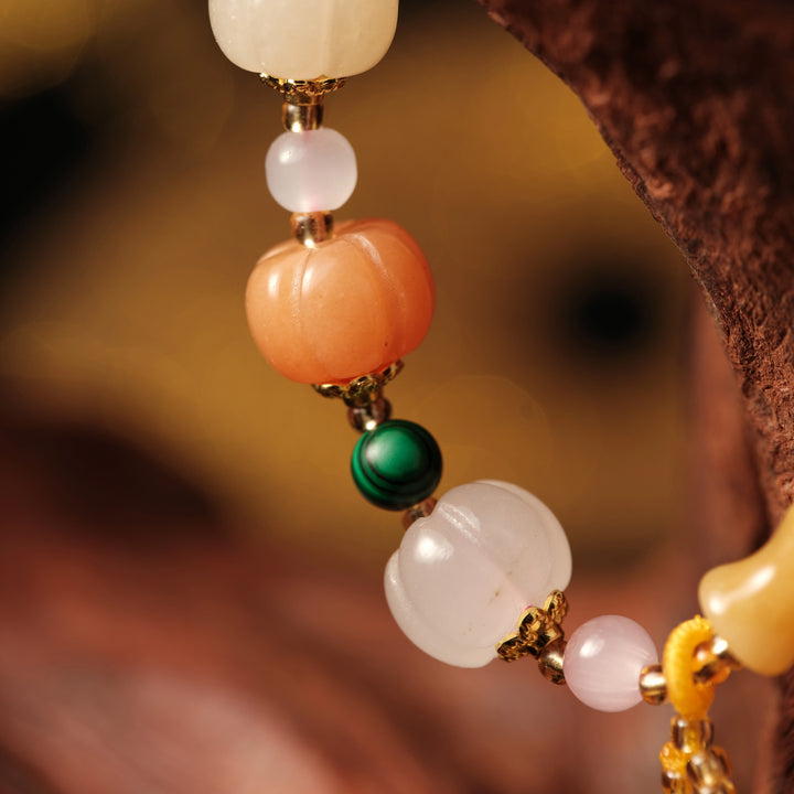 Heart Chakra Vitality & Abundant Joy — Sacred Rose Quartz & Nanhong Agate "Bloom" Bracelet