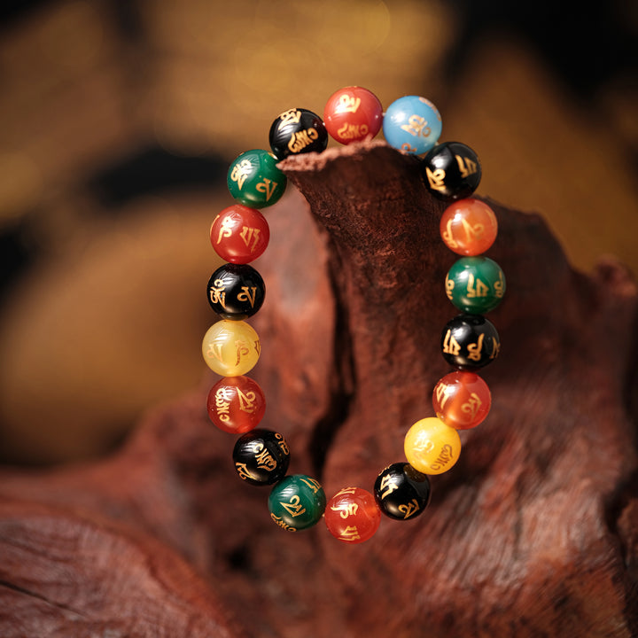 Agate Script Bracelet – Rhythm, Balance & Quiet Order