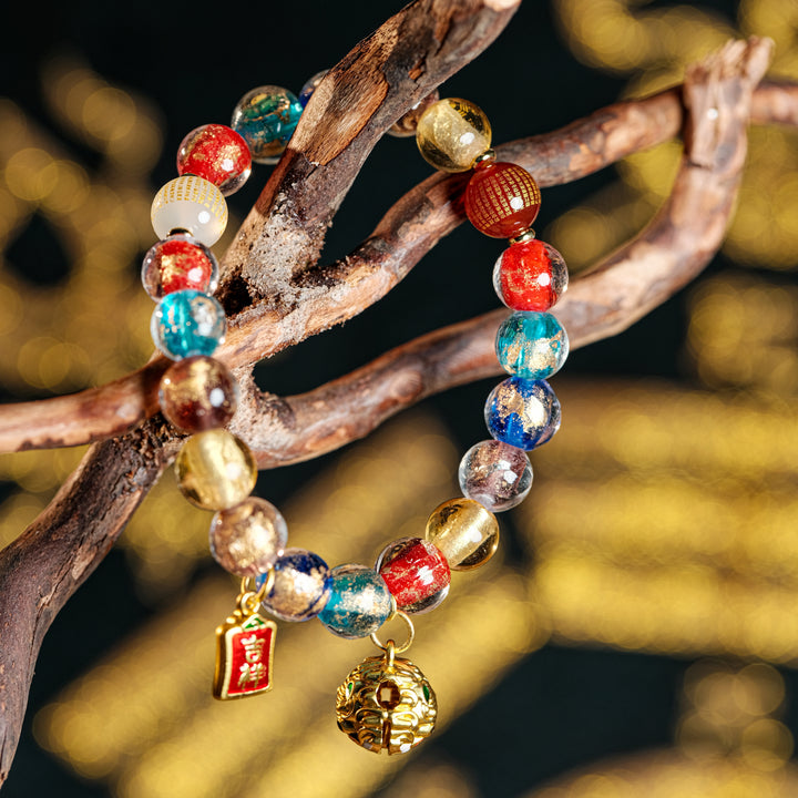 Chakra Harmony & Ultimate Prosperity — Luminous Guardian Lion Bracelet