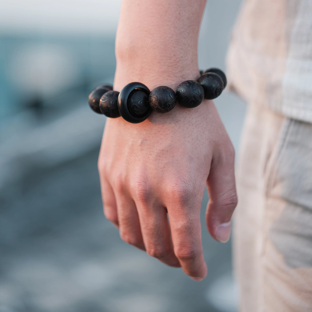 Supreme Protection & Wealth Magnet — Black Pixiu Guardian Bracelet