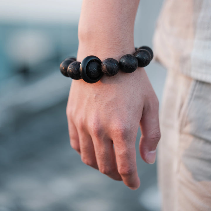 Supreme Protection & Wealth Magnet — Black Pixiu Guardian Bracelet