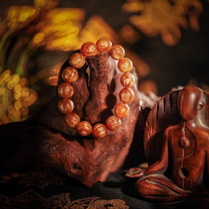 Dragon Blood Wood Bracelet – Healing & Protection