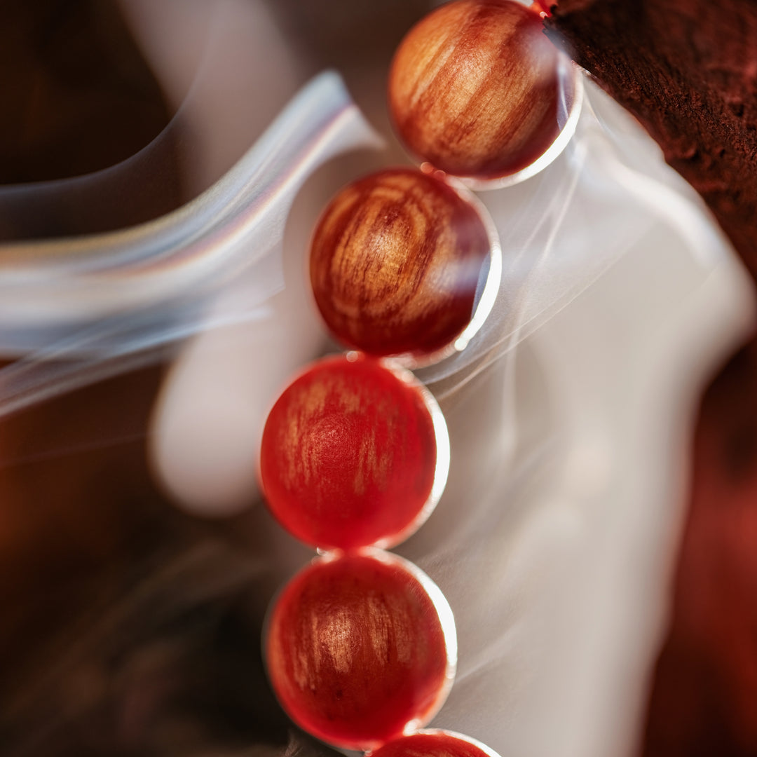 Dragon Blood Wood Bracelet – Healing & Protection