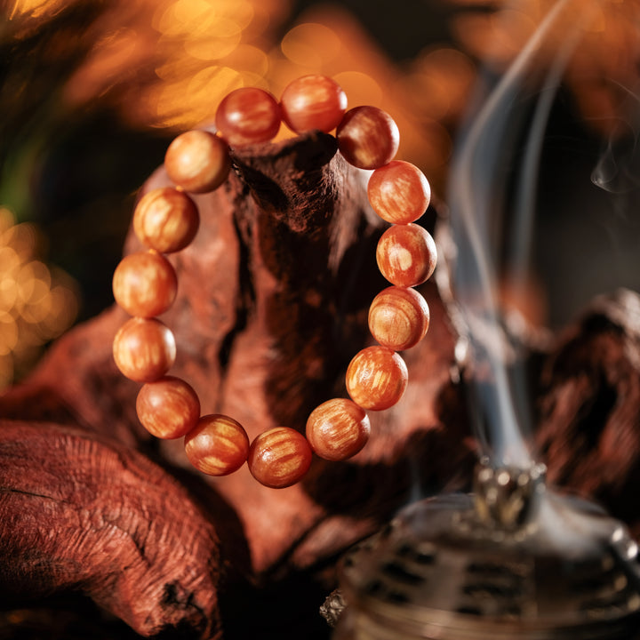 Dragon Blood Wood Bracelet – Healing & Protection