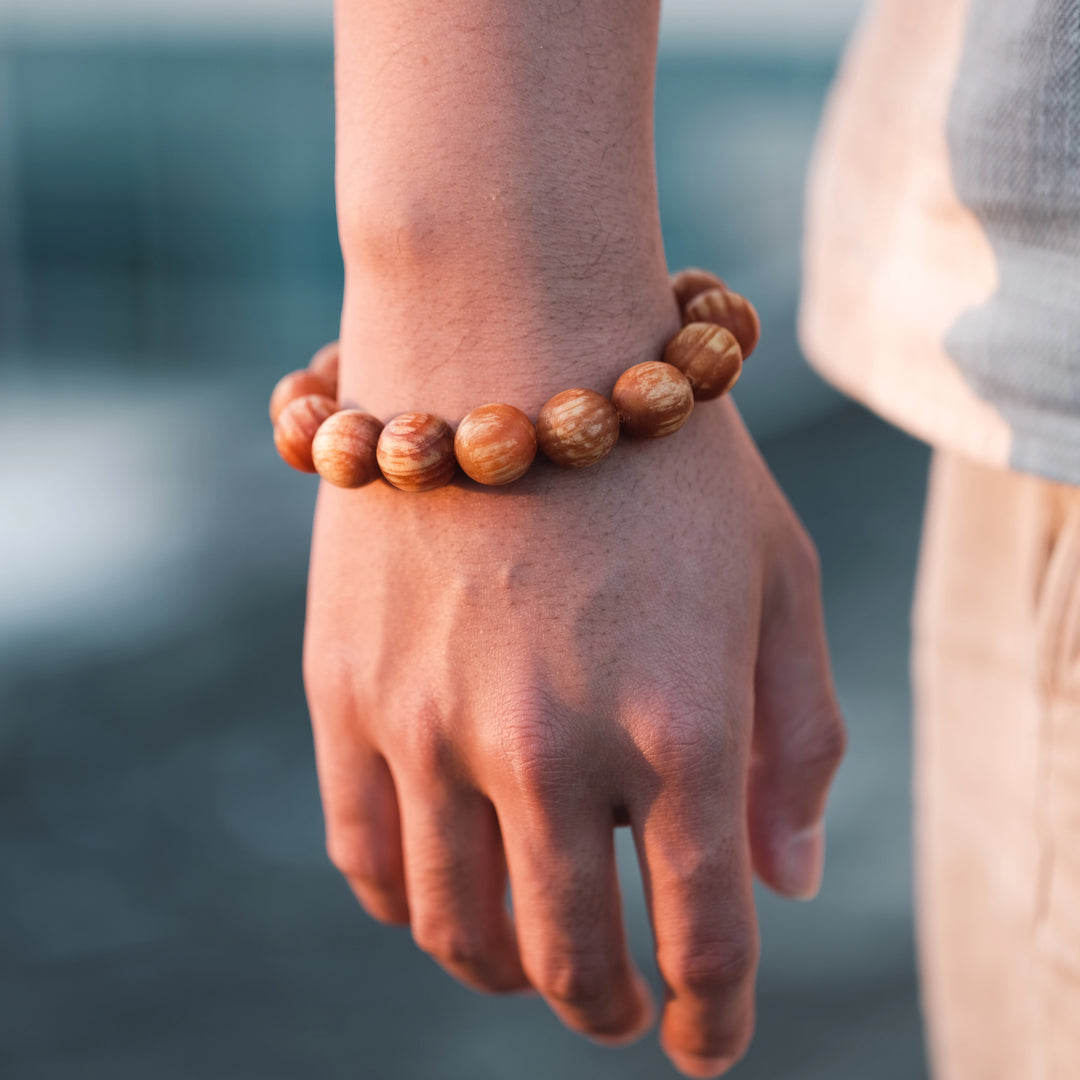 Supreme Protection & Primal Vitality — Dragon Blood Wood Bracelet