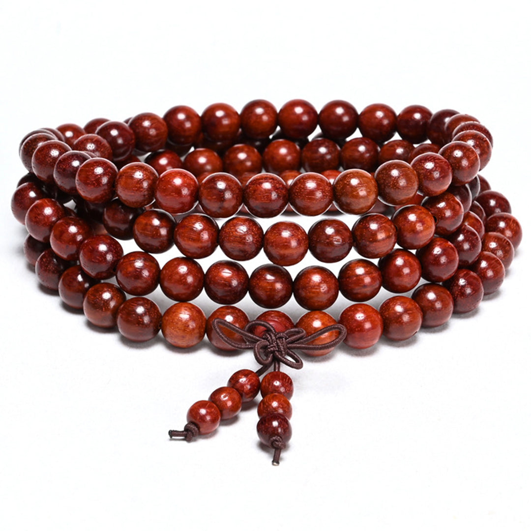 Red sandalwood Disciple beads Prayer beads - Calming the mind, Purification, Supplementing Wood, Boosting fortune, Cultivating wisdom