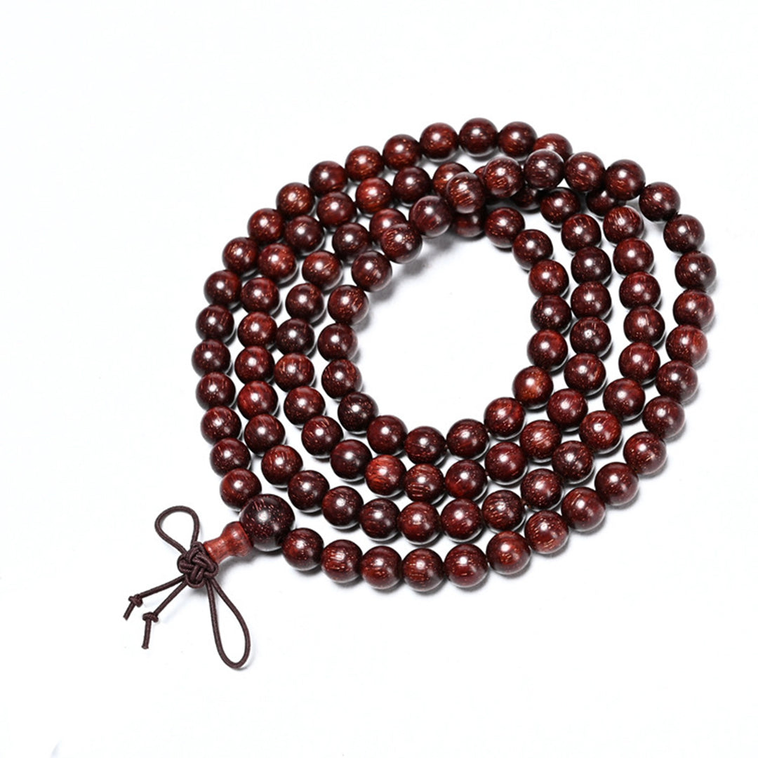 Red sandalwood Disciple beads Prayer beads - Calming the mind, Purification, Supplementing Wood, Boosting fortune, Cultivating wisdom