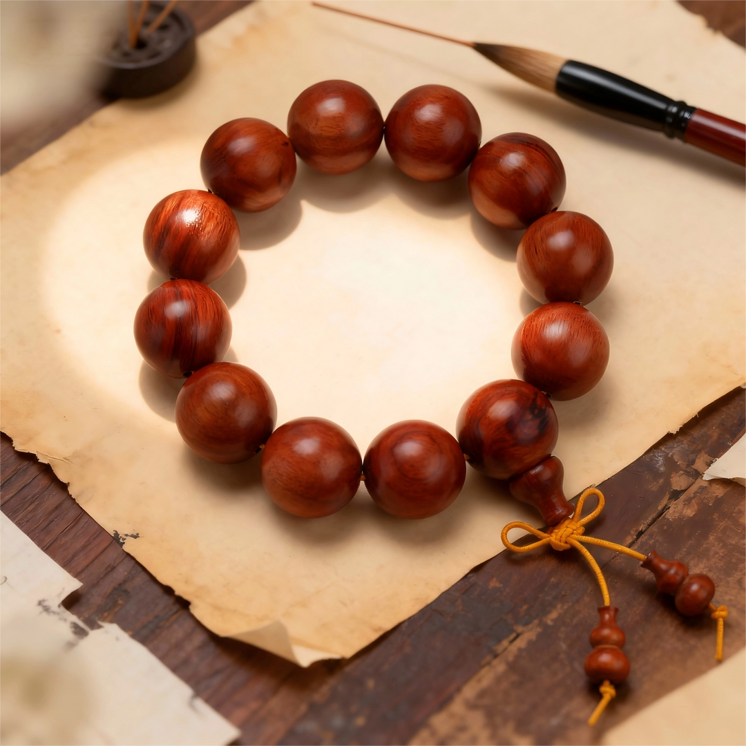 Sandalwood Bracelet - Concentration, Wealth & Peaceful Blessings