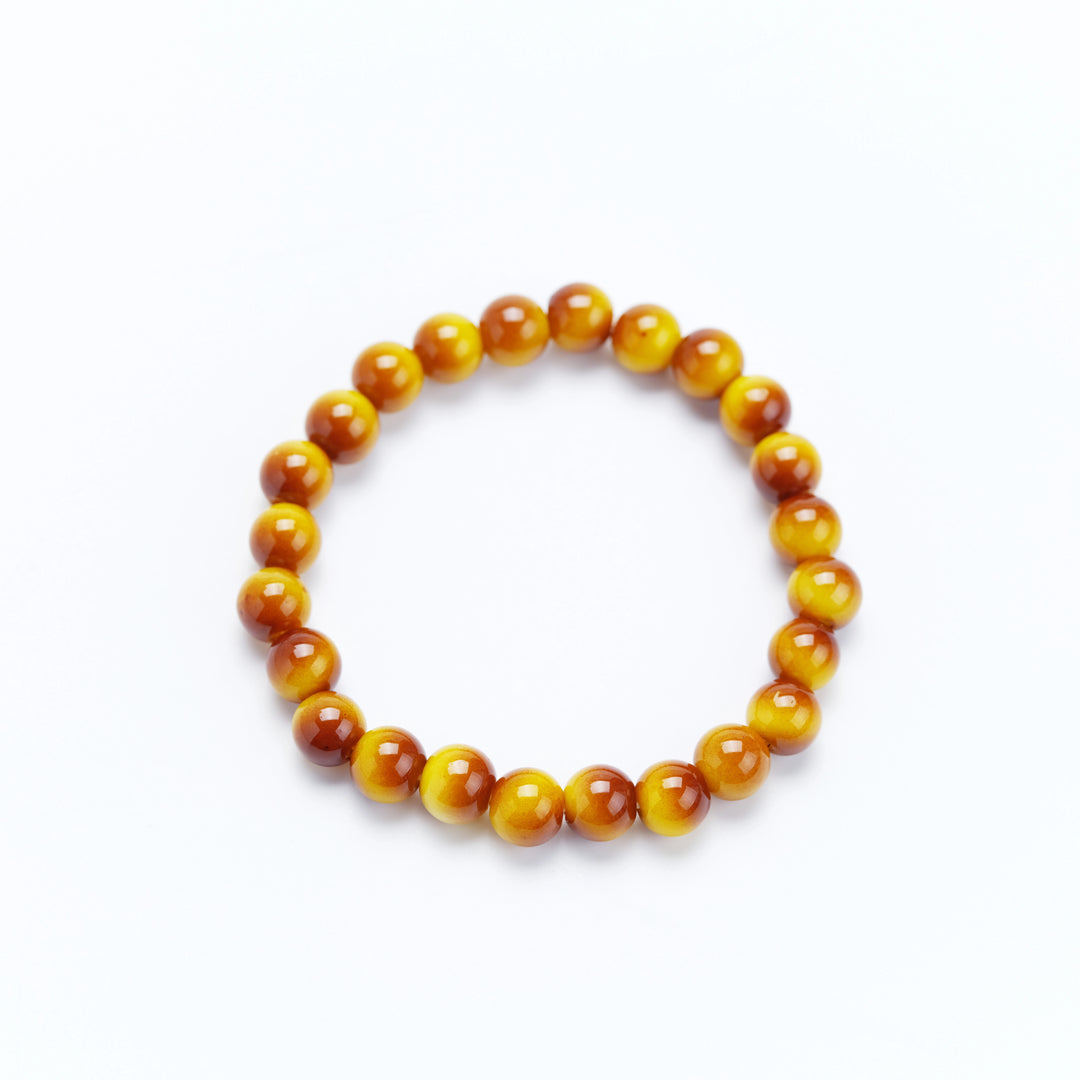 Yellow Tiger's Eye Bracelet - Golden Courage, Confidence & Abundant Wealth